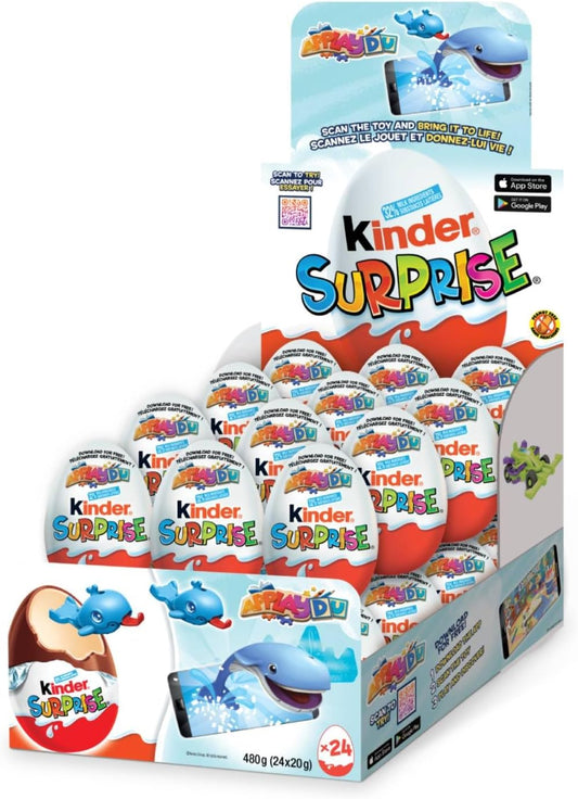 Kinder Surprise T24 Singles 24 Pack 20g Each