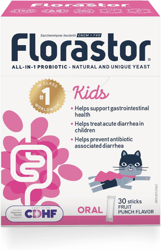 Florastor Kids Probiotic Sachets 30 Pack