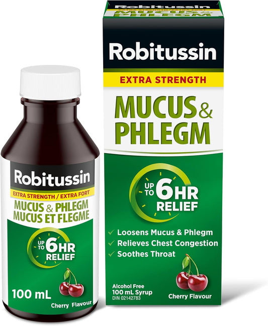 Extra Strength Mucus & Phlegm Relief Syrup 100mL