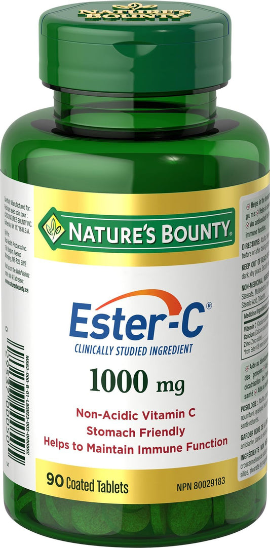 Ester-C 1000mg Vitamin C Tablets, 90 Count