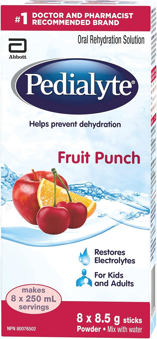 Electrolyte Powder Fruit Punch 8-Pack