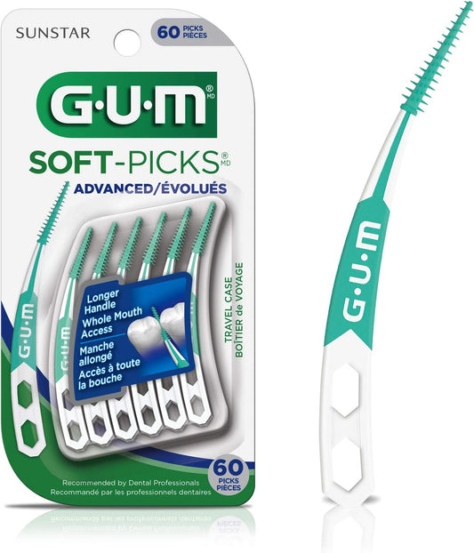 Soft-Picks Advanced Dental Cleaning Picks, 60 Count