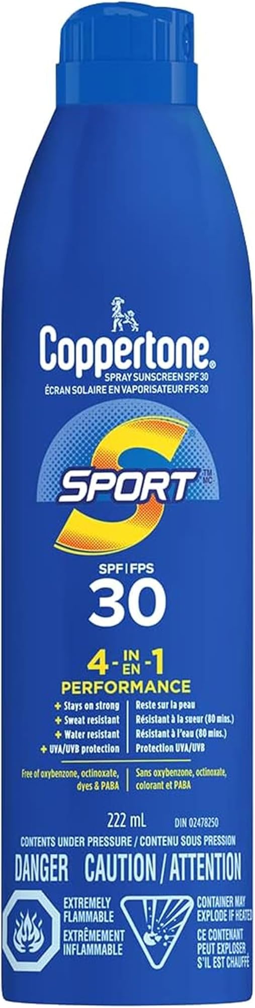 Sport Sunscreen Spray SPF 30 - 222ml