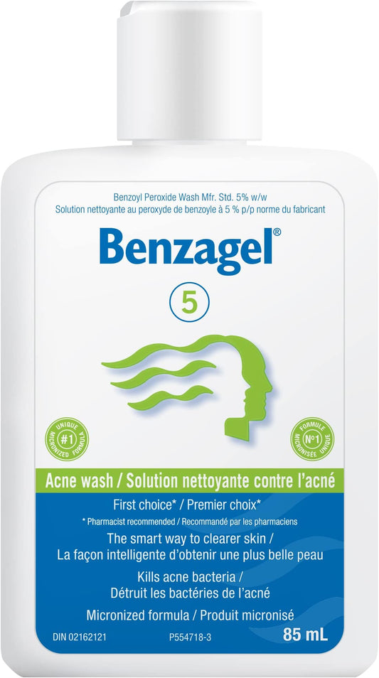 Benzagel 5% Acne Wash 85ml