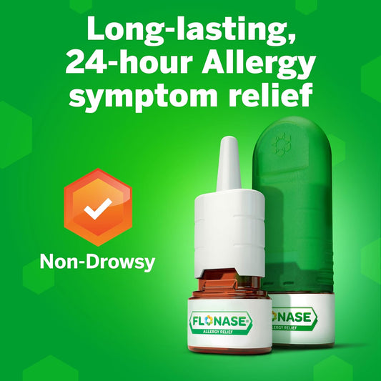 Flonase 24-Hour Allergy Nasal Spray, 60 Sprays
