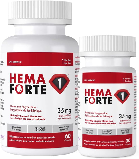 Hemaforte Iron Supplement 60 Capsules