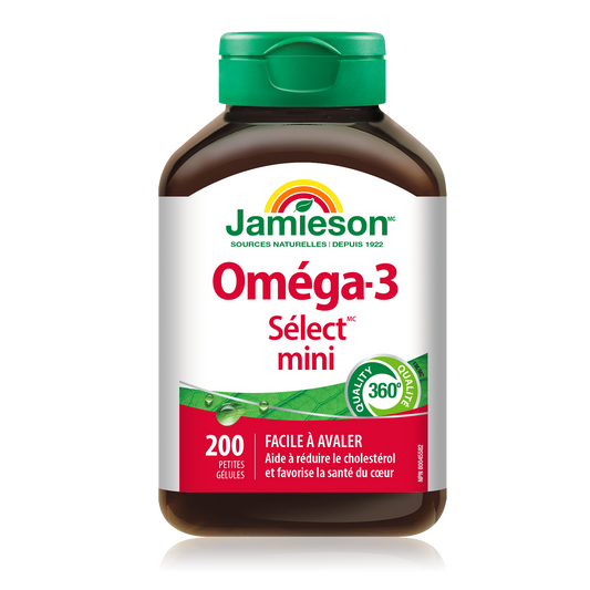 Omega-3 Mini Softgels 300mg EPA/DHA – 200 Count