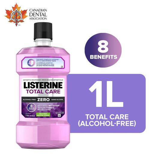 Listerine Total Care Zero Mouthwash 1L