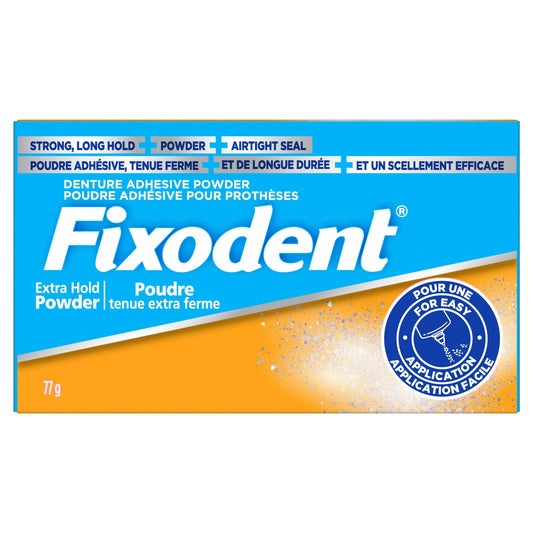 Extra Hold Denture Adhesive Powder 77g