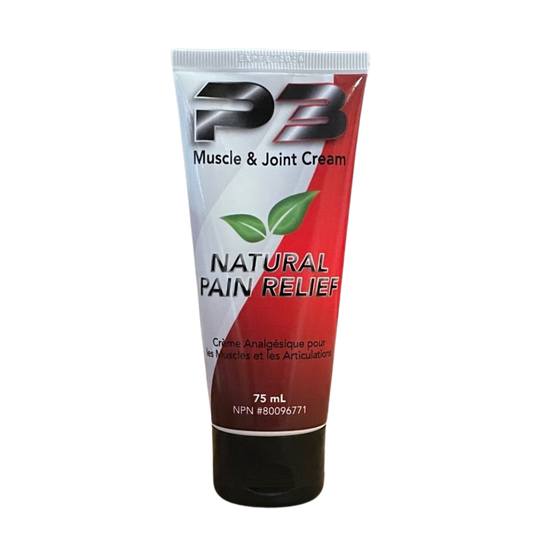 P3 NATURAL MUSCLE/JOINT PAIN RELIEF CREAM 75ML