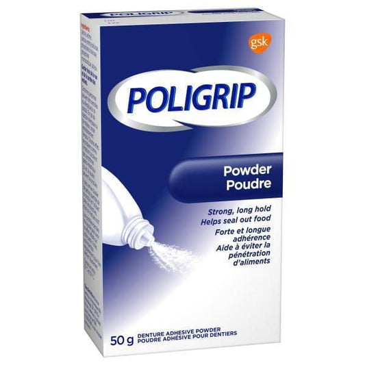 Poli-Grip Denture Adhesive Powder 50g