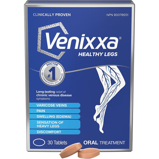 Venixxa 500mg Tablets for Venous Health Relief - 30 Count