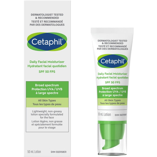 Cetaphil Daily Facial Moisturizer SPF 50 - 50ml