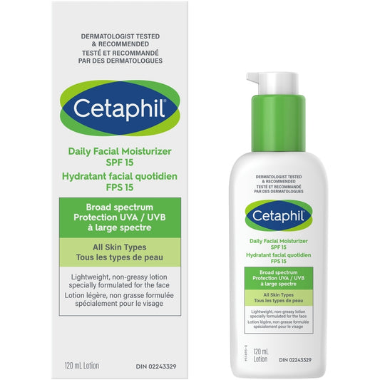 Cetaphil Daily Facial Moisturizer SPF 15 - 120ml