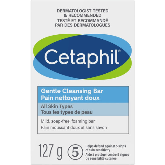 Cetaphil Gentle Cleansing Bar for Sensitive Skin 127g