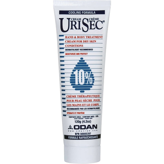 Urisec 10% Urea Moisturizing Cream 120g