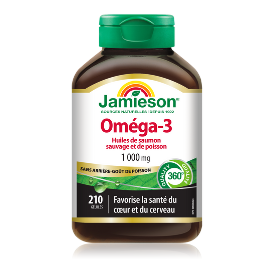 Salmon & Fish Oil Omega-3 Softgels 200 Count