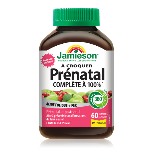 Prenatal Chewable Multivitamin 60 Tablets