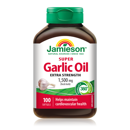Garlic 1500mg Softgels 100 Count