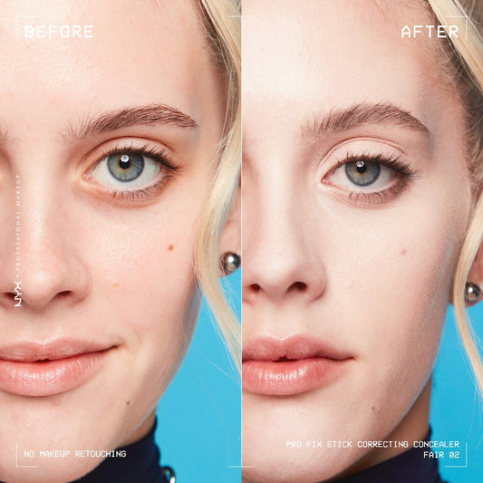 Pro Fix Stick Correcting Concealer, Infused with hyaluronic acid, Cream formula
