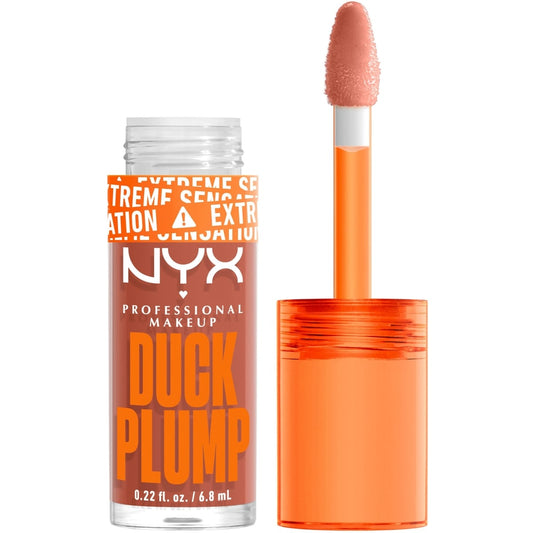 Duck Plump, Plumping lip gloss, High pigment color, Vegan formula
