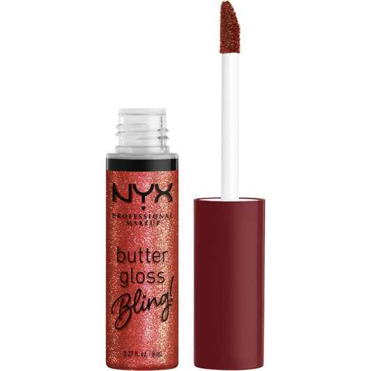 Butter Gloss Bling Lip Gloss, Non- Sticky Lip Gloss, High Shine, Universally Flattering