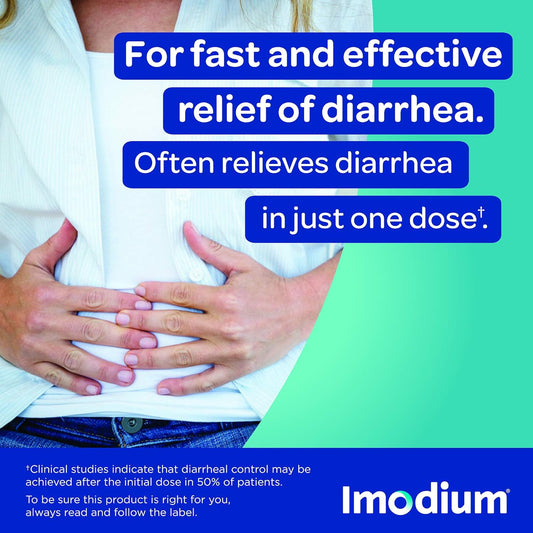Imodium Quick-Dissolve Diarrhea Relief Tablets, 20 Pack