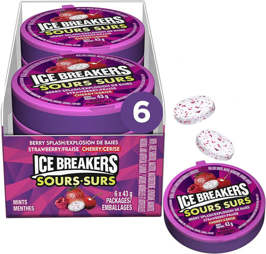 ICE BREAKERS MINT ASST BERRY 6/43G
