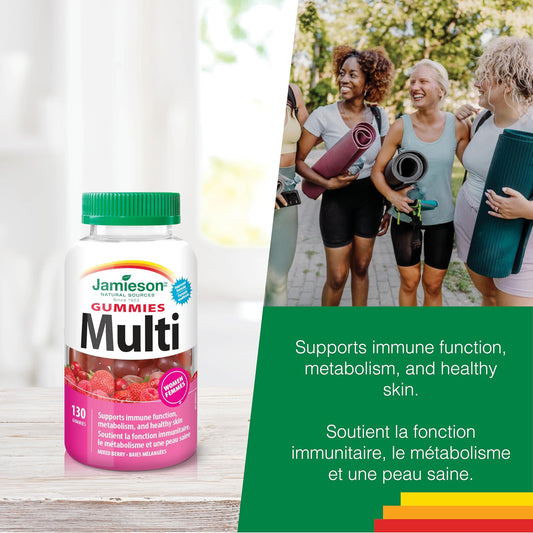 Women's Multivitamin Gummies Mixed Berry 130 Count