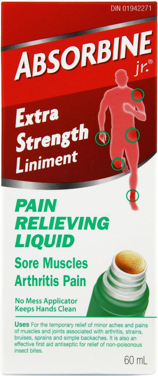 Absorbine Jr. Extra Strength Pain Relief Liquid 60ml