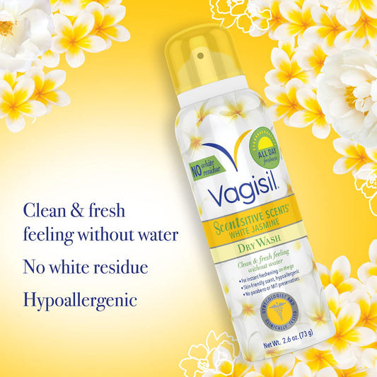 Dry Wash Spray White Jasmine 125ml