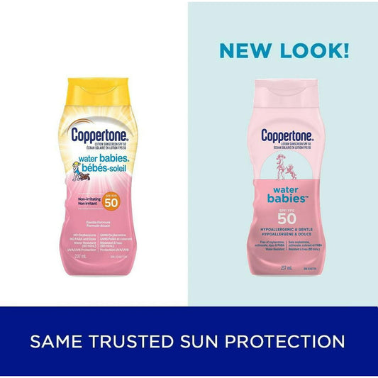 Water Babies SPF 50 Sunscreen Lotion 237ml