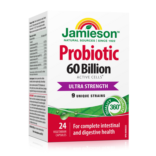 Ultra Probiotic 60 Billion CFU, 24 Capsules