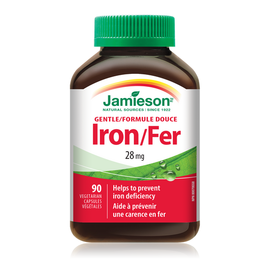 Gentle Iron 28mg Capsules - 90 Count