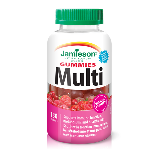 Women's Multivitamin Gummies Mixed Berry 130 Count