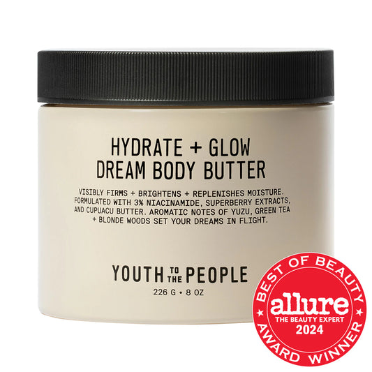 Superberry Firm + Glow Dream Body Butter with Niacinamide, Hyaluronic Acid + Antioxidants