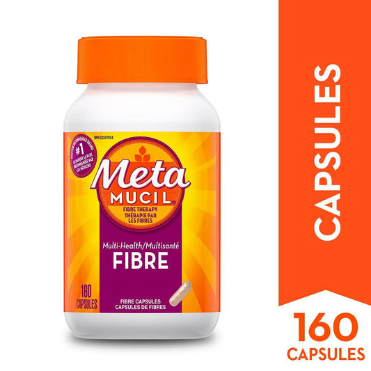 Metamucil Sugar-Free Fiber Capsules 160 Count