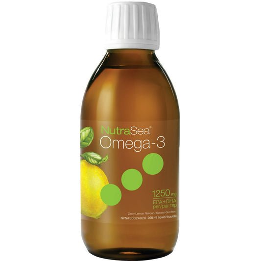 NutraSea Omega-3 Fish Oil Lemon 200ml