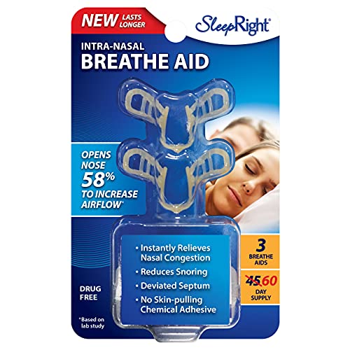 SleepRight Nasal Breathe Aid 3 Count