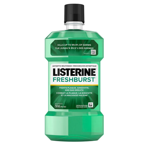 Fresh Burst Antiseptic Mouthwash 250ml