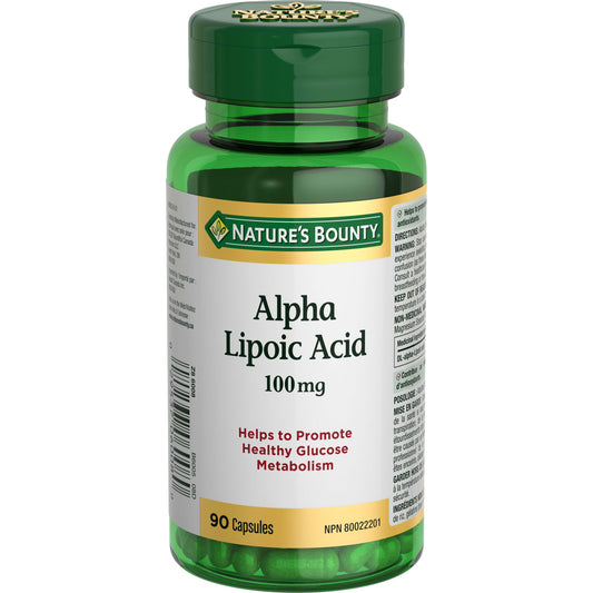 Alpha Lipoic Acid 100mg Capsules - 90 Count