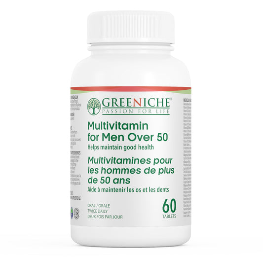 Men's 50+ Vegetarian Multivitamin, 60 Tablets