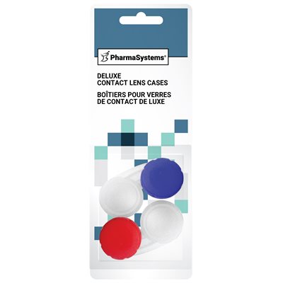 Deluxe Contact Lens Case, 2-Pack