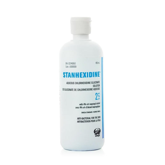 Stanhexidine 2% Skin Prep Solution with 4% Alcohol, 450ml