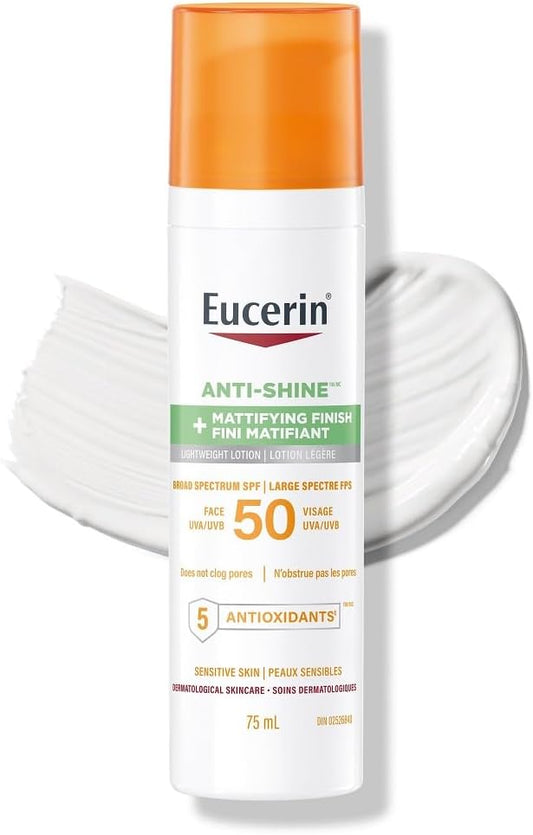 Eucerin Anti-Shine SPF 50 Sunscreen 75ml