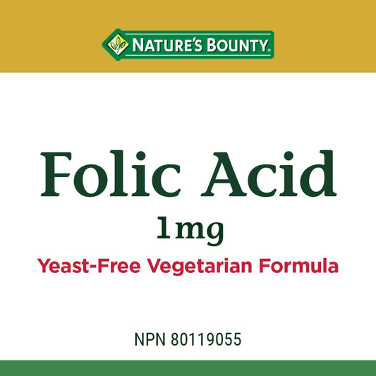 Folic Acid 1mg Tablets, 150 Count