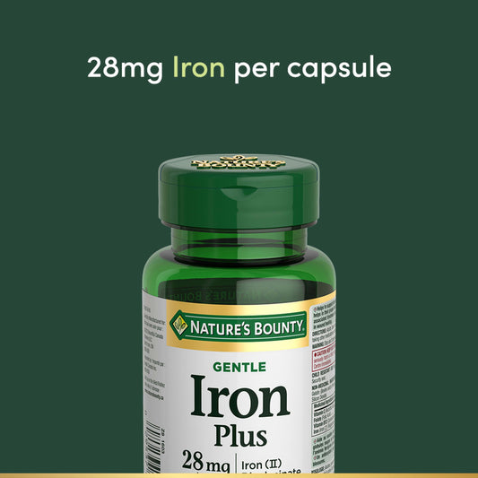 Gentle Iron Bisglycinate Capsules 90 Count