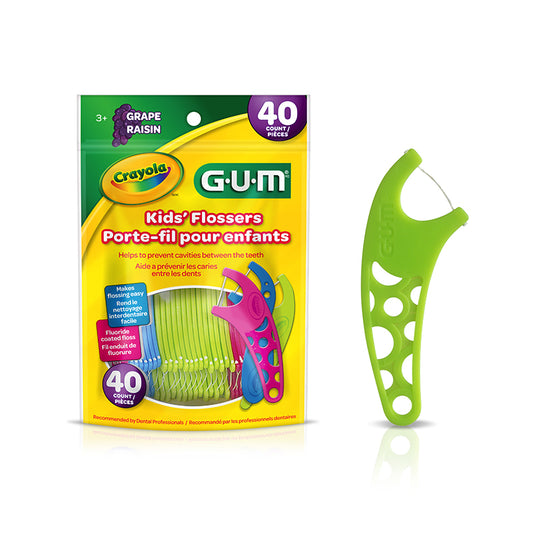 Crayola Kids' Dental Flossers 40-Pack