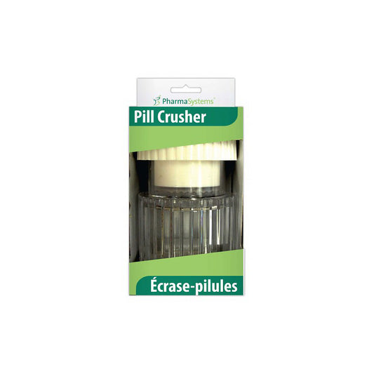 Tablet Crusher with Dual Storage Compartments