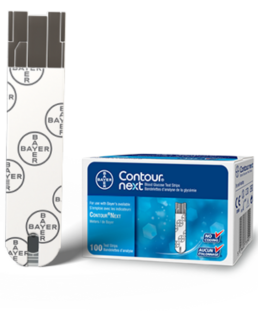 Contour Next Blood Glucose Test Strips, 100 Count